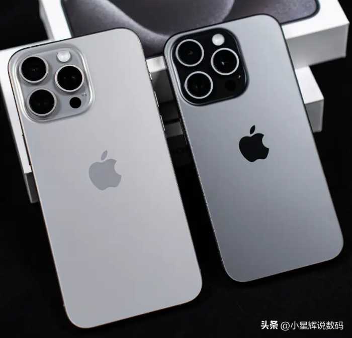 iPhone 15 Pro系列大跳水，256GB更亲民了，两款机型该怎么选？